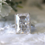 Bright Rectangular Eye-catching Ring Fashion Simple – Stylish Gifts — 2