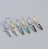 Light Luxury S925 Silver Ins Geometric – Holiday Gift Ideas — 2