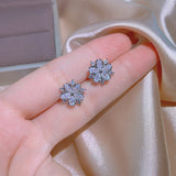 Fashion Jewelry Zircon Women Necklace Ring Double – Jewelry Gift Ideas — 8