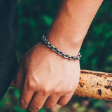 Hand Hammered Tone Bracelet Thai Silver Vintage – Jewelry Gift Ideas — 1