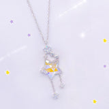 Women's Fashion Glazed Wishing Star Necklace – Jewelry Gift Ideas — 3