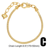 26 Letters Pendant Bracelet Women Gold Plated – Jewelry Gift Ideas — 10
