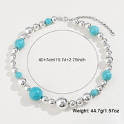 Elegant Turquoise Beaded Necklace For Women – Jewelry Gift Ideas — 6