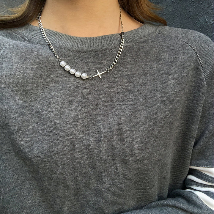 Sparkling Pearl Versatile Necklace Female – Jewelry Gift Ideas — 1