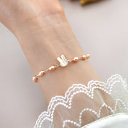Jewelry Women's Freshwater Pearl Bunny Bracelet – Jewelry Gift Ideas — 8