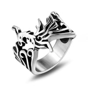 Ornament Retro Phoenix God Bird Titanium Steel Fashion – Stylish Gifts — 14