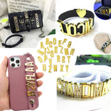 18mm 26 English Letters Accessories With Beads – Stylish Gifts — 20