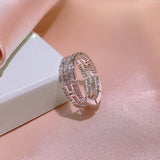 Niche Simple And Stylish Personality Trendy Zircon – Gifts for Her — 2