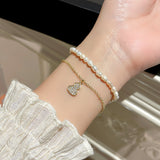Freshwater Pearl Braided Bracelet Fashion Design Sense – Stylish Gifts — 2