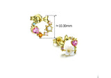 Silver Plated Secret Garden Earrings Natural – Outdoor Gifts — 5
