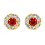 925 Silver Stud Earrings Micro Set Zircon – Jewelry Gift Ideas — 2