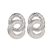 Alloy Plated Water Drop Shaped Eardrops – Useful Gifts — 5