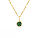 Fashion Personality Element Birthstone Necklace – Jewelry Gift Ideas — 15