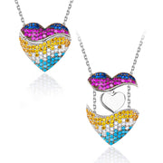Heart Pendant Ladies Heart Necklace – Jewelry Gift Ideas — 5