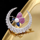 Zircon Little Bee Fashion Brooch – Stylish Gifts — 4