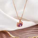 Simple Square Zirconium Women's Necklace – Jewelry Gift Ideas — 5