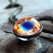 Cosmic Galaxy Nebula Double-sided Spherical Time – Jewelry Gift Ideas — 9