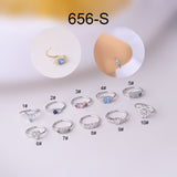 Colored Zircon Nose Rings Popular Piercing Fashion – Stylish Gifts — 6