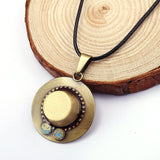 Men's Bronze Black Rope Necklace Jewelry – Jewelry Gift Ideas — 4