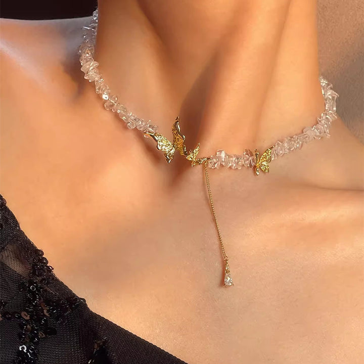 Three-dimensional Butterfly Crystal Romantic – Jewelry Gift Ideas — 1