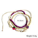 Foot Ornaments Bohemian Color Bead Starfish Shell – Stylish Gifts — 6