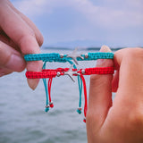 Classic Airplane Pendant Hand-woven Red Rope – Jewelry Gift Ideas — 3