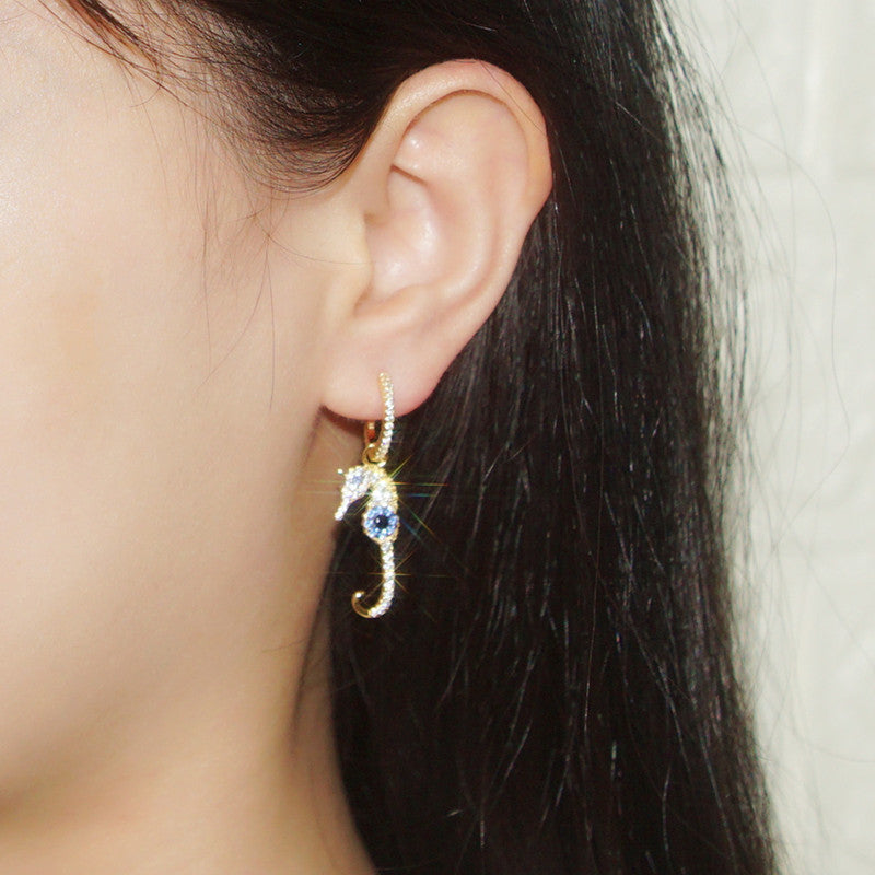 Hippocampus Earrings Personality Earrings – Everyday Gifts — 1