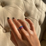 Bisexual Pride Stainless Steel Ring Europe – Stylish Gifts — 4