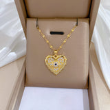 Love Eyes Full Diamond Light Luxury Temperament – Jewelry Gift Ideas — 3