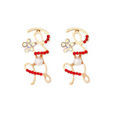 Women's Fashion Alloy Inlaid Imitation Pearl Alphabet – Stylish Gifts — 3