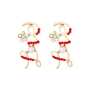 Women's Fashion Alloy Inlaid Imitation Pearl Alphabet – Stylish Gifts — 3