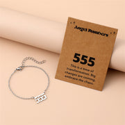 Creative Stainless Steel Angel Digital Bracelet – Jewelry Gift Ideas — 11