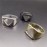 Retro Alien Empty Triangle Geometric Stainless – Unique Gift Ideas — 4