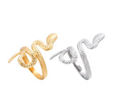 Stainless Steel Ring Adjustable Opening Snake – Special Occasion Gifts — 2