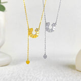 Pure Silver Light Luxury High-end Tassel Pendant – Jewelry Gift Ideas — 1