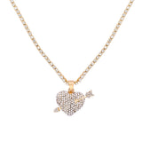 Exquisite Gift Jewelry Love Tennis Chain Necklace – Jewelry Gift Ideas — 8
