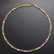 Colorful Crystals Bracelet Necklace For Women – Jewelry Gift Ideas — 12
