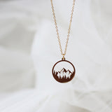 Fashion Plateau Round Necklace Clavicle Chain – Jewelry Gift Ideas — 1