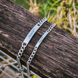 Engraved Titanium Steel Lovers' Day 18K High – Jewelry Gift Ideas — 5