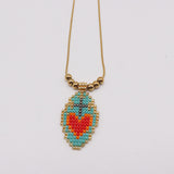 Ethnic I Love Tag Stainless Steel Necklace – Jewelry Gift Ideas — 7