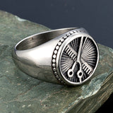 European And American Simple Titanium Steel Men's Ring – Gifts for Him — 6