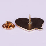 Girl Power Heart Brooch Feminism Badge – Jewelry Gift Ideas — 3