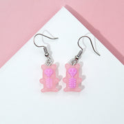 Candy-colored Cartoon Japanese And Korean Earrings – Everyday Gifts — 2