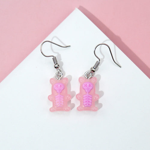 Candy-colored Cartoon Japanese And Korean Earrings – Everyday Gifts — 2