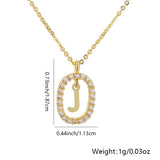 26 Letters Pendant Necklace Light Luxury – Jewelry Gift Ideas — 4