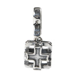 Retro Distressed Niello Jewelry Cross Square – Jewelry Gift Ideas — 3