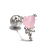 Lollipop Ice Cream Earrings 18K Real Gold Lock Ball – Thoughtful Gifts — 12