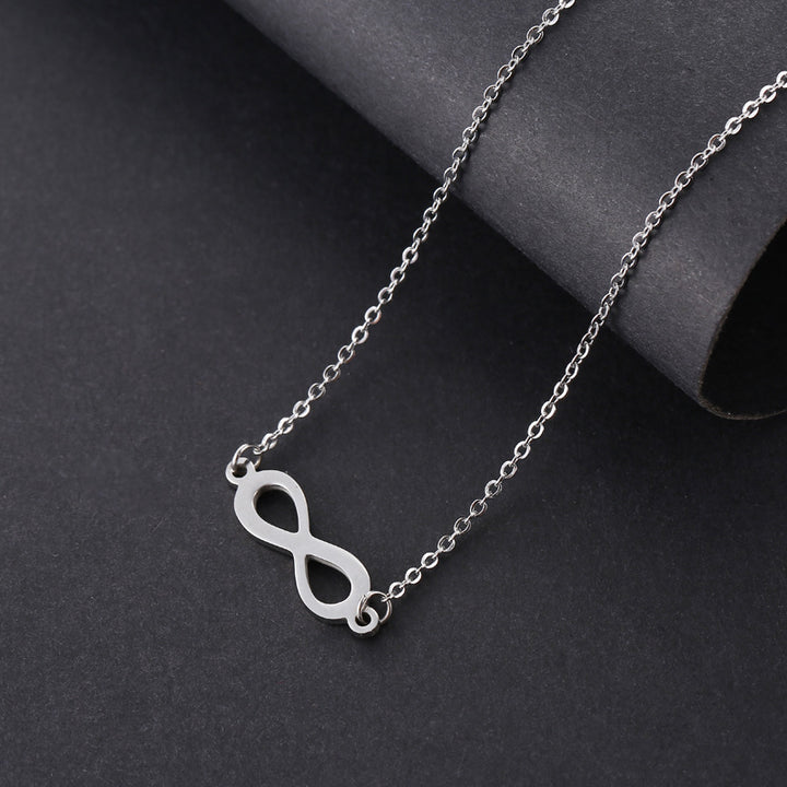 Infinite Women's All-match Digital 8 Necklace – Jewelry Gift Ideas — 1