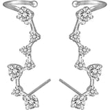 Temperament Star Sterling Silver Women's Earrings – Gifts for Her — 2