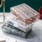 Portable Ear Stud Earrings Compartment With Lid – Jewelry Gift Ideas — 1